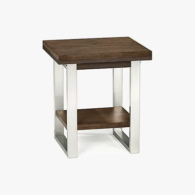 Dunelm Tivoli Side Table Dark Wood (Brown)