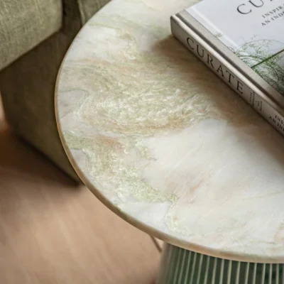 Dunelm Return - Seville Marble Side Table