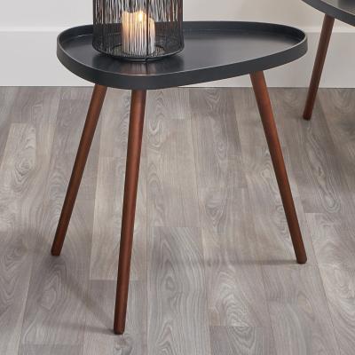 Dunelm Pacific Clarice Pine Wood Side Table Grey