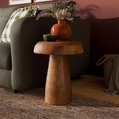 Dunelm Richie Mushroom Side Table