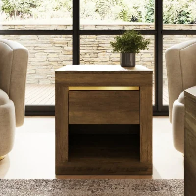 Dunelm Return - Astley Oak Side Table