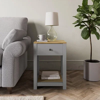 Dunelm Olney Side Table Grey