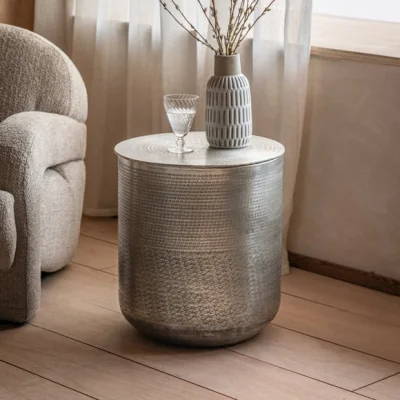 Dunelm Arcata Side Table with Storage