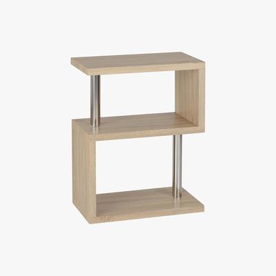 Dunelm Charisma 3 Shelf Side Table Oak (Brown)