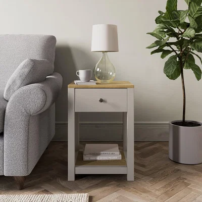 Dunelm Olney Side Table Stone