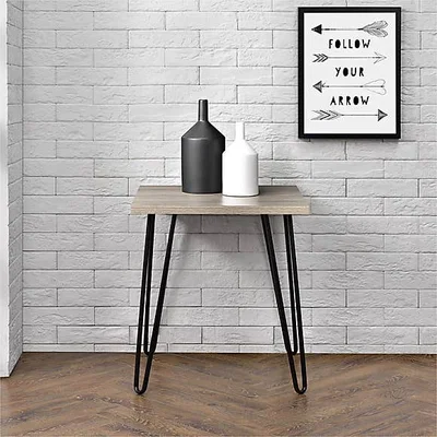 Dunelm Owen Retro Side Table Oak