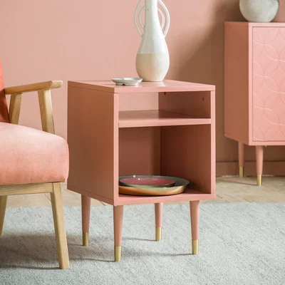 Dunelm Whittier Side Table Pink