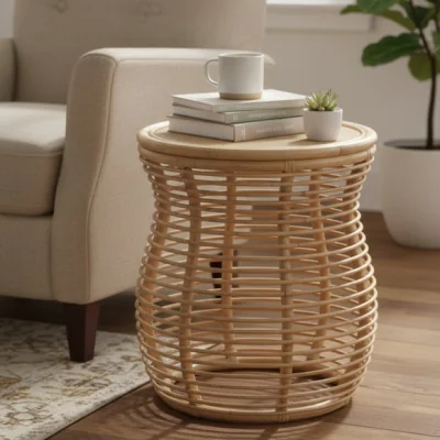 Dunelm Return - Desser Royal Rattan Side Table
