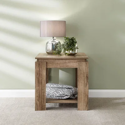 Dunelm Return - Canyon Side Table, Oak