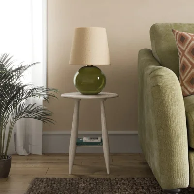 Dunelm Haider Side Table, Acacia Wood