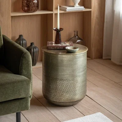 Dunelm Arcata Side Table with Storage