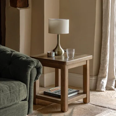 Dunelm Cedar & Sage Harrison Side Table