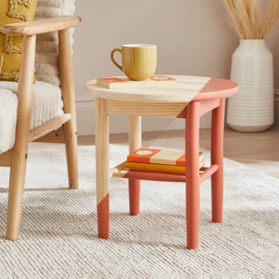 Dunelm Sammie Paint Your Own Side Table