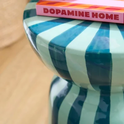 Dunelm Lolly Ceramic Side Table
