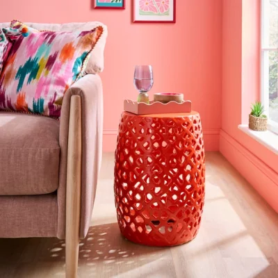 Dunelm Sophie Robinson Madina Cut Out Side Table