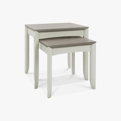 Dunelm Bergen Nest of Tables Grey
