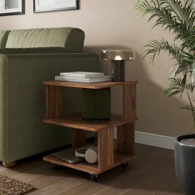 Dunelm Brooks Castor Side Table
