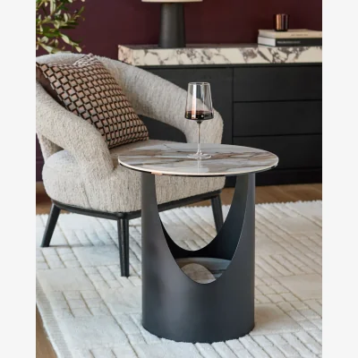 Danetti Giotto natural ceramic side table