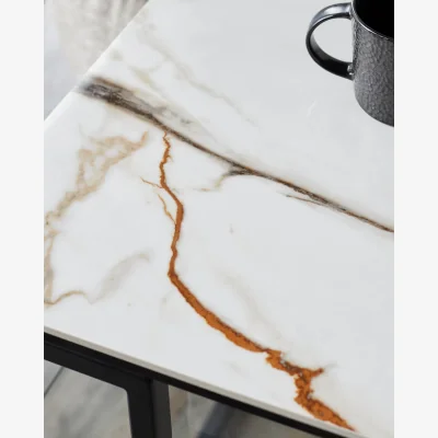 Danetti Georgia natural ceramic side table