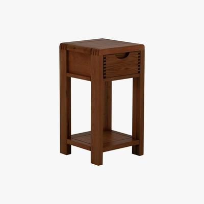Furniture Village Ercol - Bosco Dark Compact Side Table - Brown