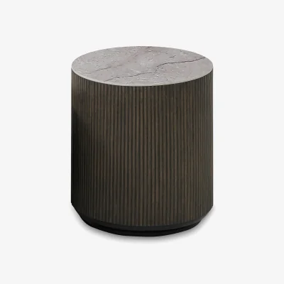Furniture Village Petra Round Lamp Table