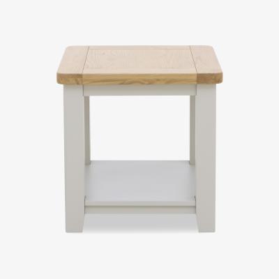 Furniture Village Lewis Lamp Table with Shelf