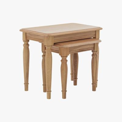 Furniture Village Maison Nest of Tables - Brown - By Furniture Village