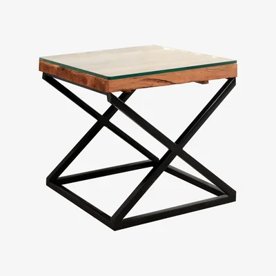 Furniture Village Noir Lamp table