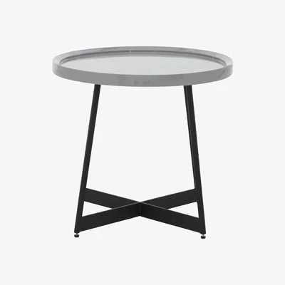 Furniture Village Nordic Grey Lamp Table