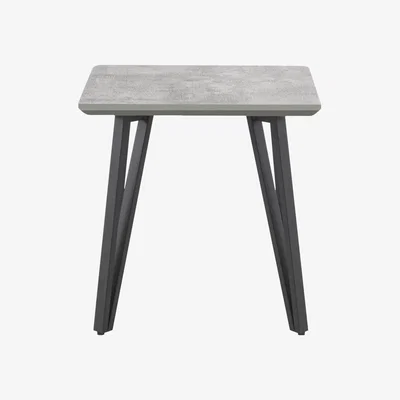 Furniture Village Diego Lamp Table - Grey
