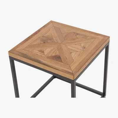 Furniture Village Globe Lamp Table - Brown