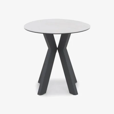 Furniture Village Quattro Round Lamp Table