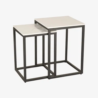 Furniture Village Fredo Square Nest of Side Tables