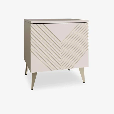 Furniture Village Eden SMART Lamp Table - White