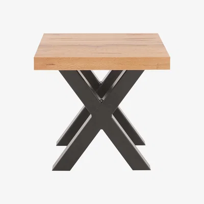 Furniture Village Bodahl - Terra Lamp Table - Oiled