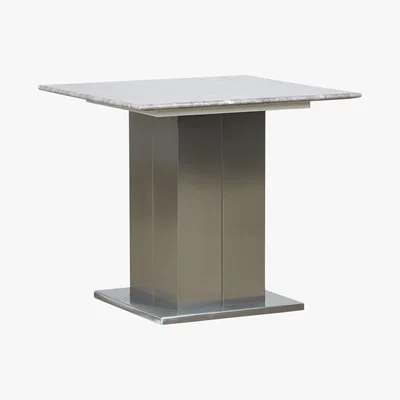 Furniture Village Cornerstone End Table - Grey - By Furniture Village