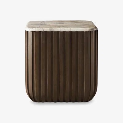 Furniture Village Stone International - Rigato Lamp Table