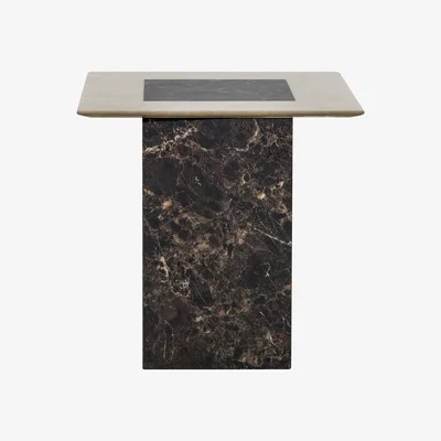 Furniture Village Albarino Lamp Table - Black