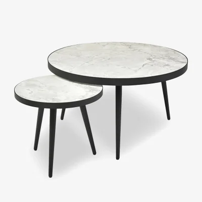 Furniture Village Crete Nest of Round Tables
