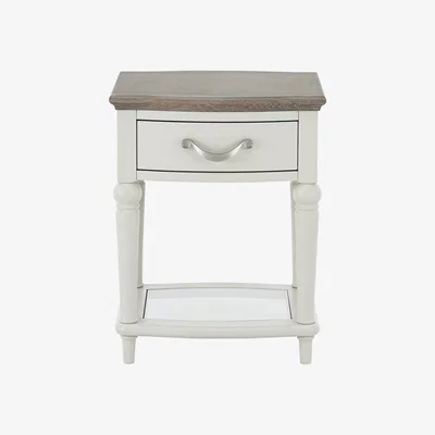 Furniture Village Furnitureland - Annecy Lamp Table - Grey