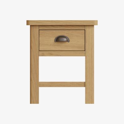 Furniture Village Carson Oak Lamp Table