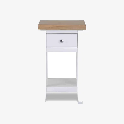 Furniture Village Furnitureland - Truro Lamp Table - White