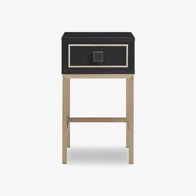 Furniture Village Cole Lamp Table - Black Legs