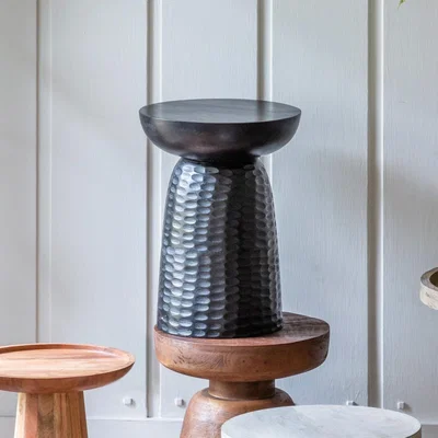 Furniture123 Black Side Table - Kayla