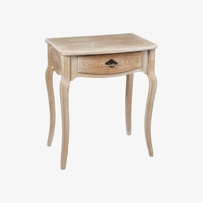 Furniture123 LPD Provence Lamp Table in Weathered Oak Finish