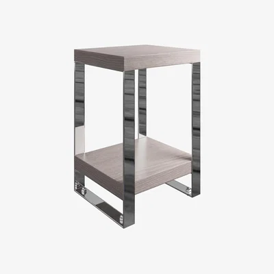 Furniture123 Small Grey Oak Effect Side Table - Arabella