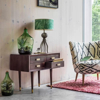 Graham & Green Byron Four Drawer Side Table