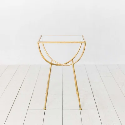 Graham & Green Eluminea Gold Side Table