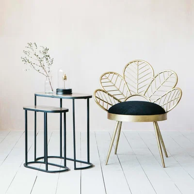 Graham & Green Jansen Set of Two Oval Side Tables