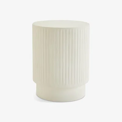 Habitat Habitat Acantha Round Side Table - White